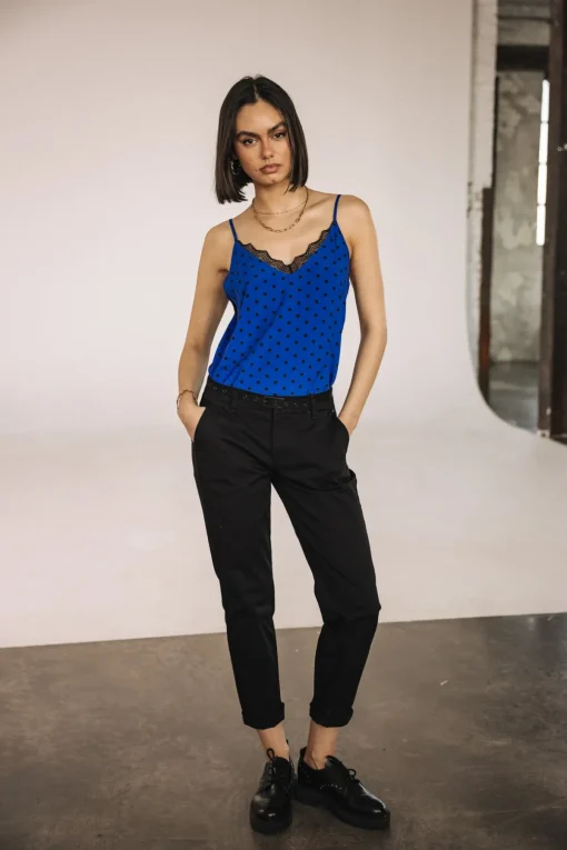 Tops & Shirts*Freeman T. Porter Seliane Dots dazzlingblue