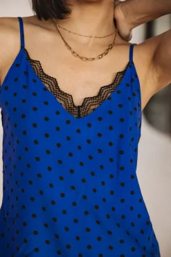 Tops & Shirts*Freeman T. Porter Seliane Dots dazzlingblue