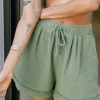 Shorts*Freeman T. Porter Shy Plain lodengreen