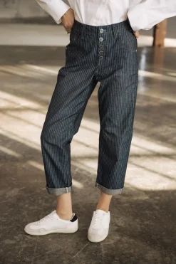 Boyfriend | High Waist*Freeman T. Porter Sloane bercatoblue