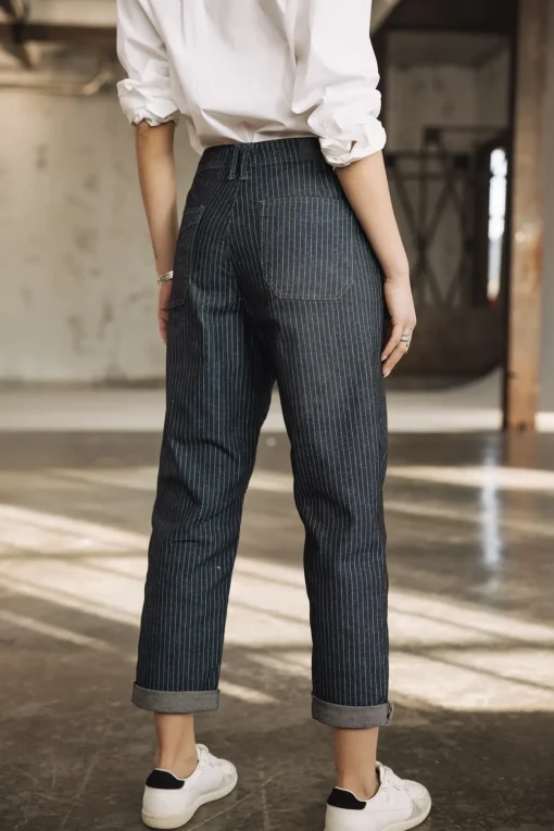 Boyfriend | High Waist*Freeman T. Porter Sloane bercatoblue