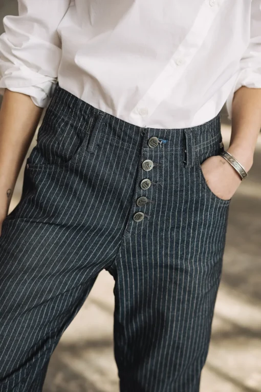 Boyfriend | High Waist*Freeman T. Porter Sloane bercatoblue
