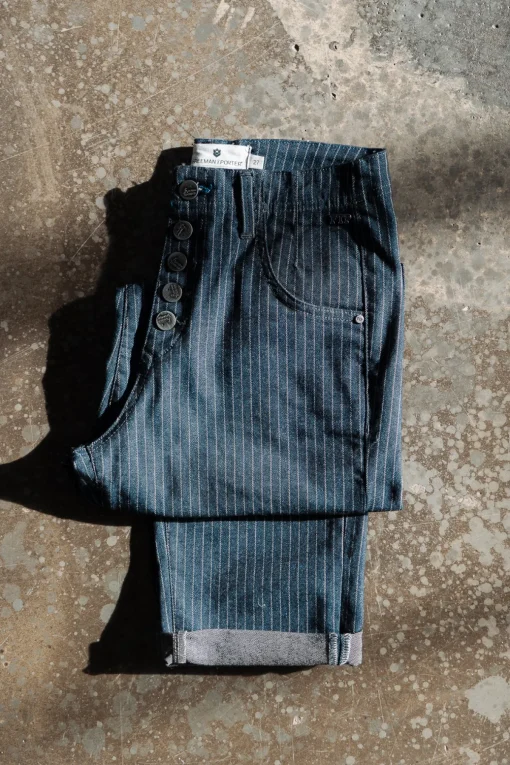 Boyfriend | High Waist*Freeman T. Porter Sloane bercatoblue