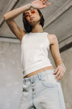 Boyfriend | High Waist*Freeman T. Porter Sloane scoop