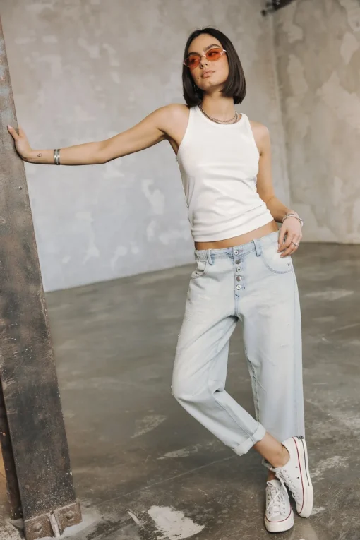 Boyfriend | High Waist*Freeman T. Porter Sloane scoop