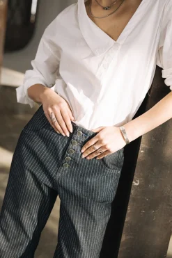 Boyfriend | High Waist*Freeman T. Porter Sloane bercatoblue
