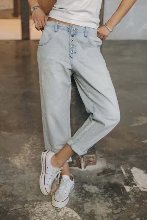 Boyfriend | High Waist*Freeman T. Porter Sloane scoop
