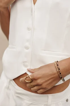 Jackets & Blazers*Freeman T. Porter Sofia Toscana offwhite