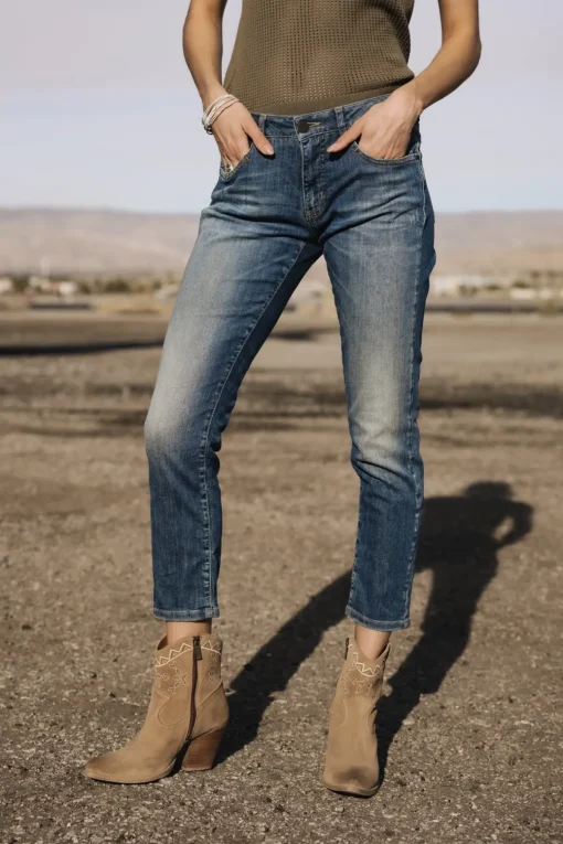 Slim | Cropped*Freeman T. Porter Sophy pacific