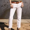 Slim | Cropped*Freeman T. Porter Sophy Andalousia offwhite
