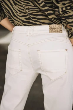 Slim | Cropped*Freeman T. Porter Sophy Andalousia offwhite