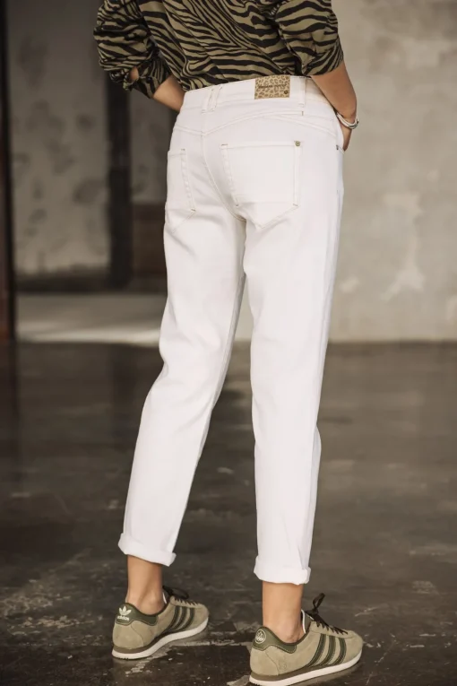 Slim | Cropped*Freeman T. Porter Sophy Andalousia offwhite