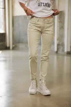 Slim | Cropped*Freeman T. Porter Sophy Coyote beige