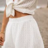 Shorts*Freeman T. Porter Sorayina Crochet ecru