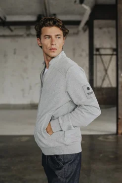 Sweaters & Sweatshirts*Freeman T. Porter Sully Snug darkgreymelange
