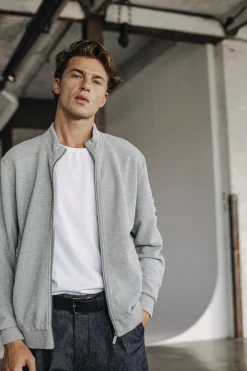 Sweaters & Sweatshirts*Freeman T. Porter Sully Snug darkgreymelange