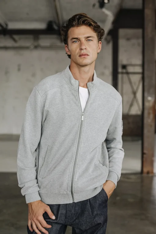 Sweaters & Sweatshirts*Freeman T. Porter Sully Snug darkgreymelange