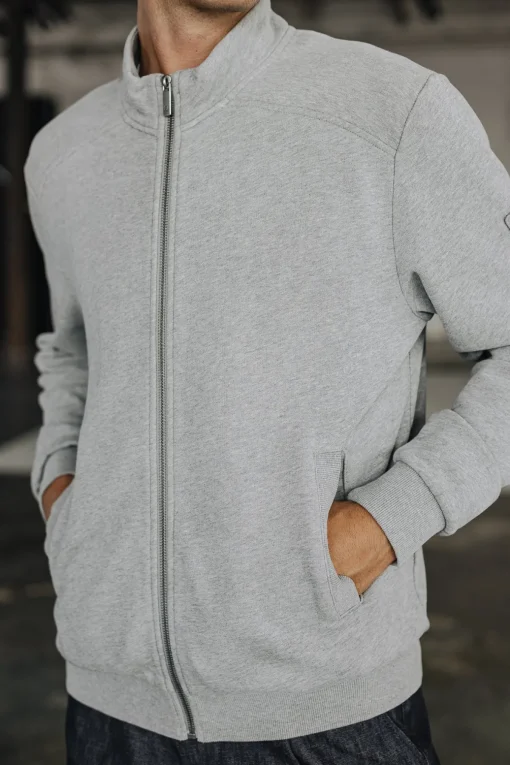 Sweaters & Sweatshirts*Freeman T. Porter Sully Snug darkgreymelange
