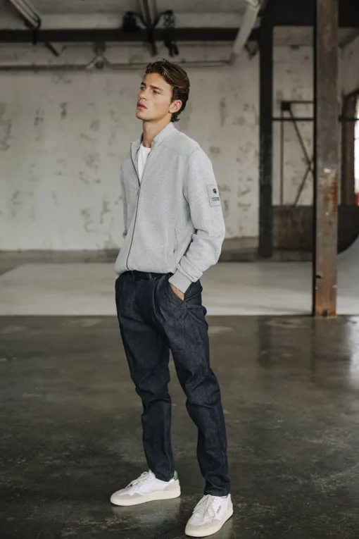 Sweaters & Sweatshirts*Freeman T. Porter Sully Snug darkgreymelange
