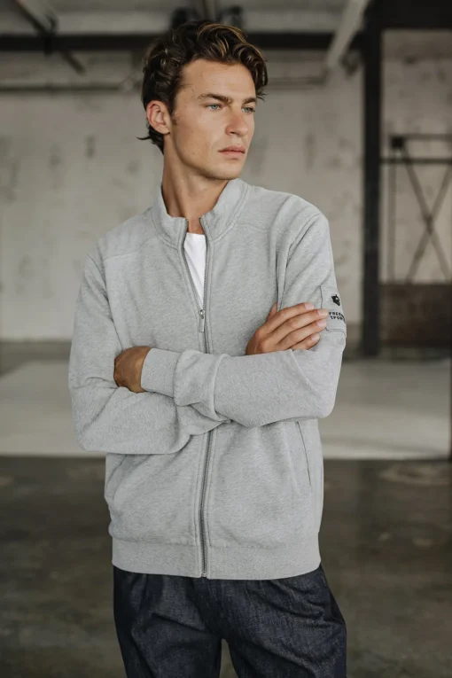 Sweaters & Sweatshirts*Freeman T. Porter Sully Snug darkgreymelange
