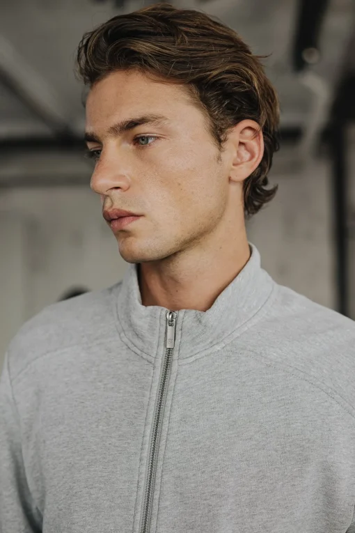 Sweaters & Sweatshirts*Freeman T. Porter Sully Snug darkgreymelange