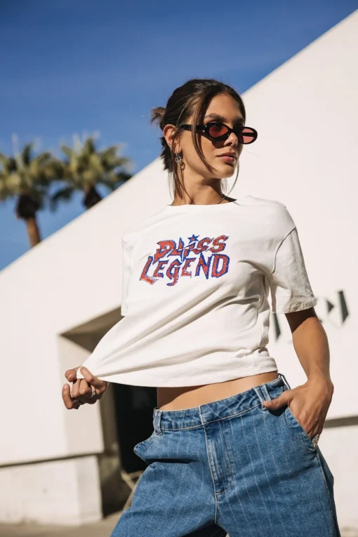 T-Shirts*Freeman T. Porter Suria Bliss Legend white