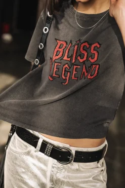 T-Shirts*Freeman T. Porter Suria Bliss Legend carbone