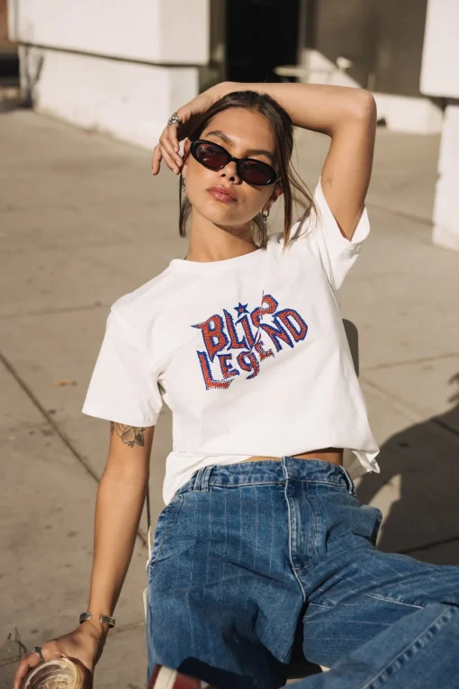 T-Shirts*Freeman T. Porter Suria Bliss Legend white