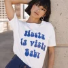 T-Shirts*Freeman T. Porter Suria Hasta La Vista Glitter white