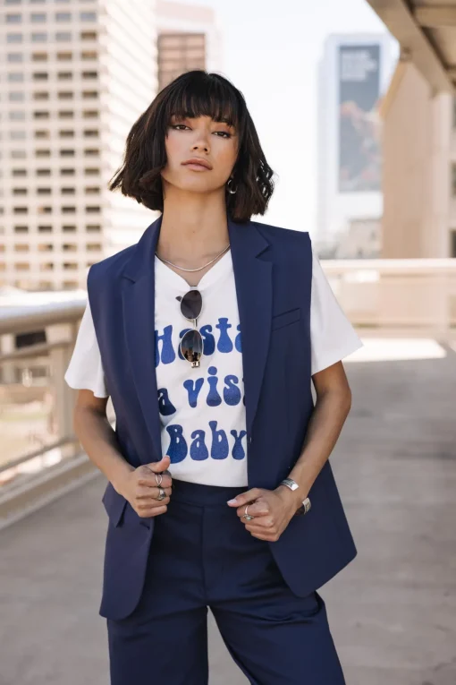 T-Shirts*Freeman T. Porter Suria Hasta La Vista Glitter white