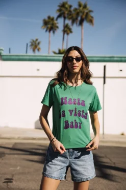 T-Shirts*Freeman T. Porter Suria Hasta La Vista Glitter deepmint