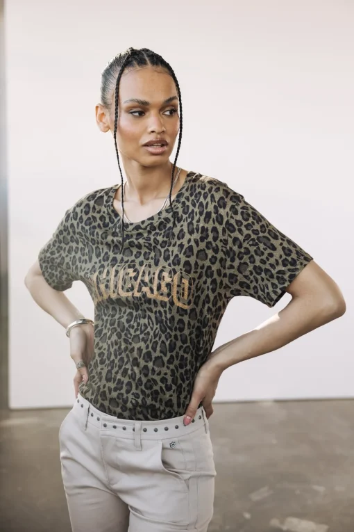 T-Shirts*Freeman T. Porter Suria Leo Chicago khaki