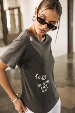 T-Shirts*Freeman T. Porter Suria Silver Graf black