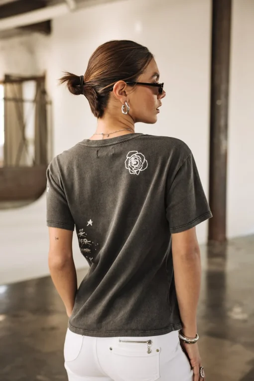 T-Shirts*Freeman T. Porter Suria Silver Graf black