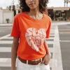 T-Shirts*Freeman T. Porter Suria Stay Groovy tigerlily