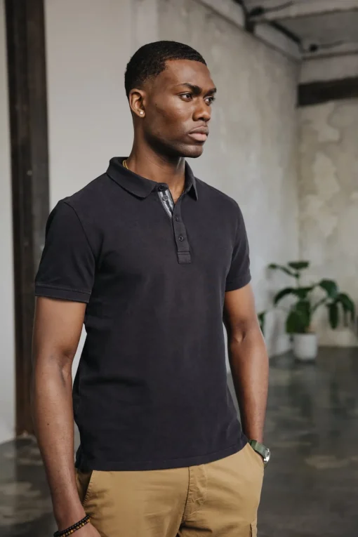 T-Shirts & Polos*Freeman T. Porter Tadley Cotone black