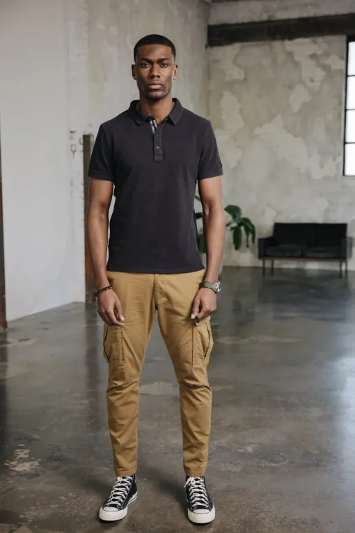 T-Shirts & Polos*Freeman T. Porter Tadley Cotone black