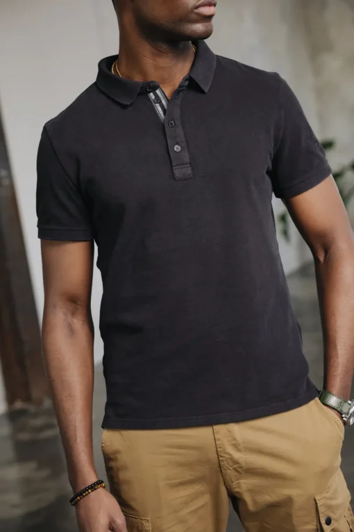 T-Shirts & Polos*Freeman T. Porter Tadley Cotone black