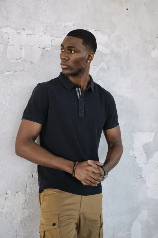 T-Shirts & Polos*Freeman T. Porter Tadley Cotone black