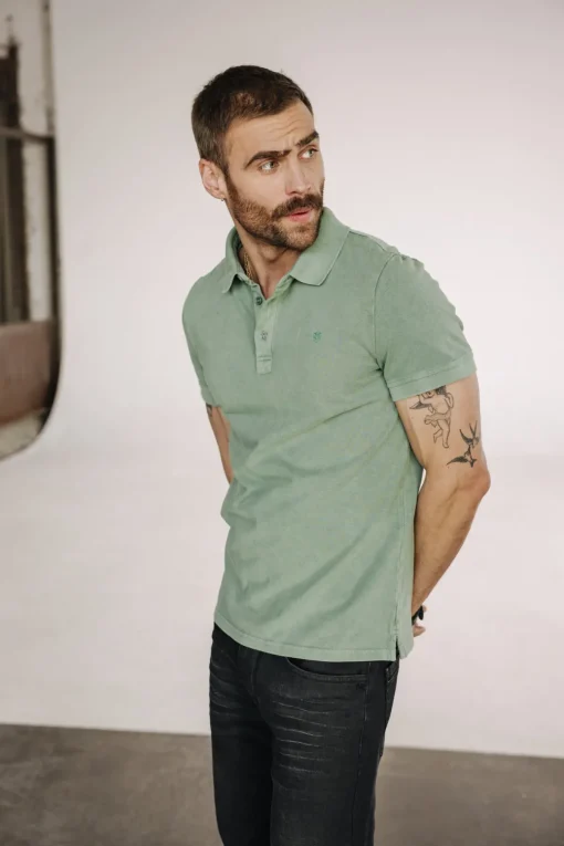 T-Shirts & Polos*Freeman T. Porter Tadley Icon foliagegreen