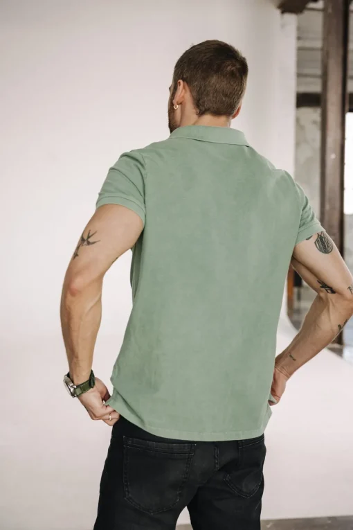 T-Shirts & Polos*Freeman T. Porter Tadley Icon foliagegreen