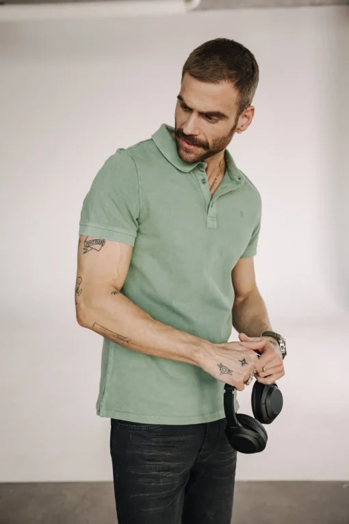 T-Shirts & Polos*Freeman T. Porter Tadley Icon foliagegreen