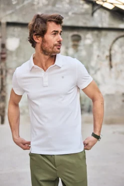 T-Shirts & Polos*Freeman T. Porter Tadley Icon white