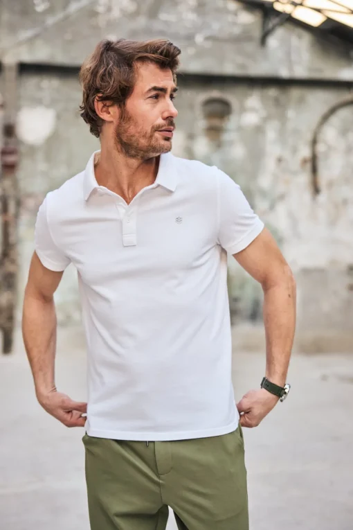 T-Shirts & Polos*Freeman T. Porter Tadley Icon white