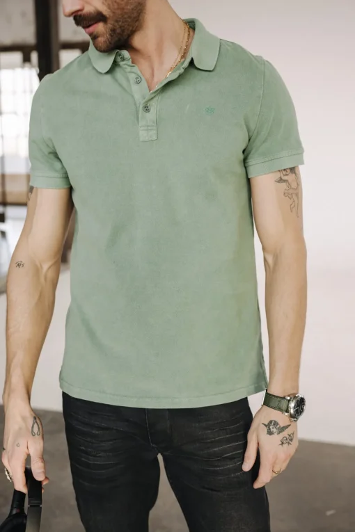 T-Shirts & Polos*Freeman T. Porter Tadley Icon foliagegreen