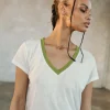 T-Shirts*Freeman T. Porter Taile Ribbon sage