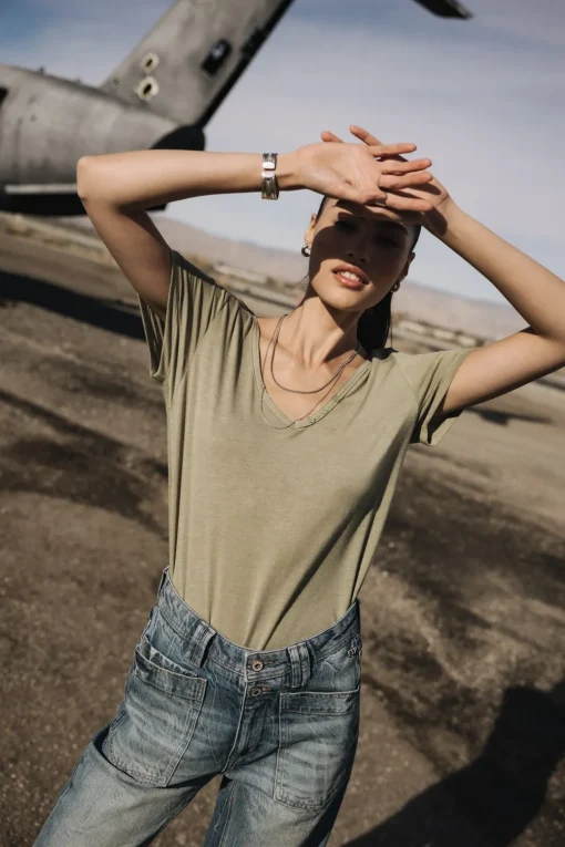 T-Shirts*Freeman T. Porter Tarissa Icon lightkhaki