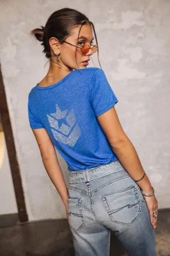 T-Shirts*Freeman T. Porter Tarissa Icon princessblue