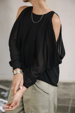 Tops & Shirts*Freeman T. Porter Telcie plain black