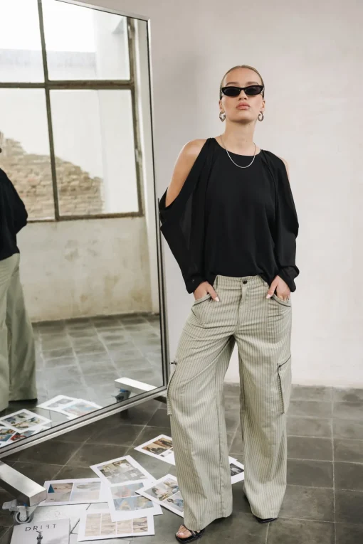 Tops & Shirts*Freeman T. Porter Telcie plain black
